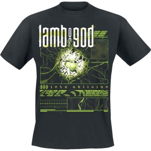Lamb Of God Into Oblivion Glitch Tričko černá - RockTime.cz