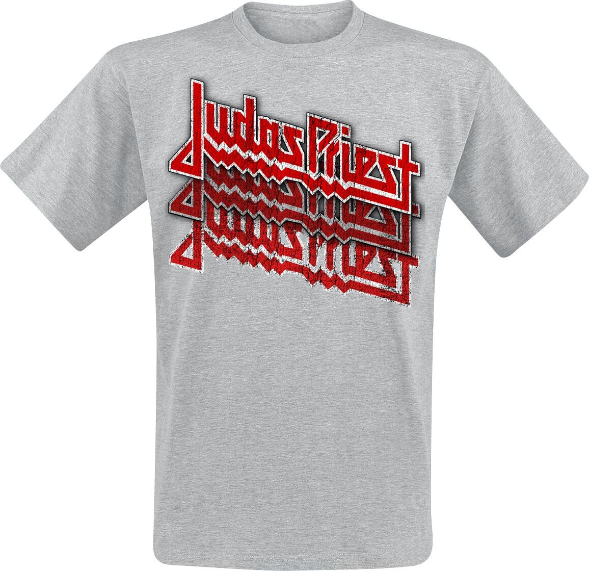 Judas Priest Logo Fading Repeat Tričko prošedivelá - RockTime.cz Judas Priest Logo Fading Repeat Tričko prošedivelá - RockTime.cz
