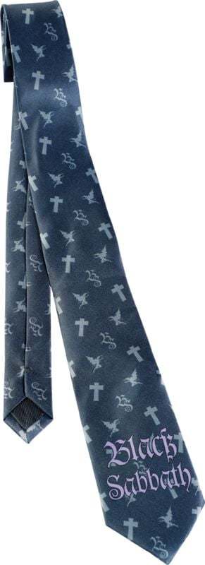 Black Sabbath Cross kravata vícebarevný - RockTime.cz