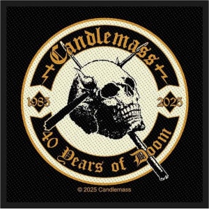 Candlemass 40 Years Of Doom nášivka vícebarevný - RockTime.cz