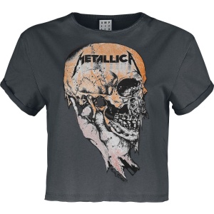Metallica Amplified Collection - Sad But True Dámské tričko charcoal - RockTime.cz