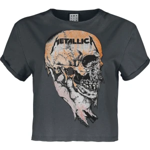 Metallica Amplified Collection - Sad But True Dámské tričko charcoal - RockTime.cz