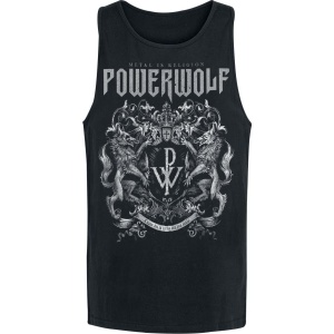 Powerwolf Tank top černá