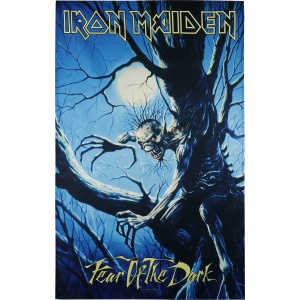 Iron Maiden Fear Of The Dark Textilní plakát vícebarevný