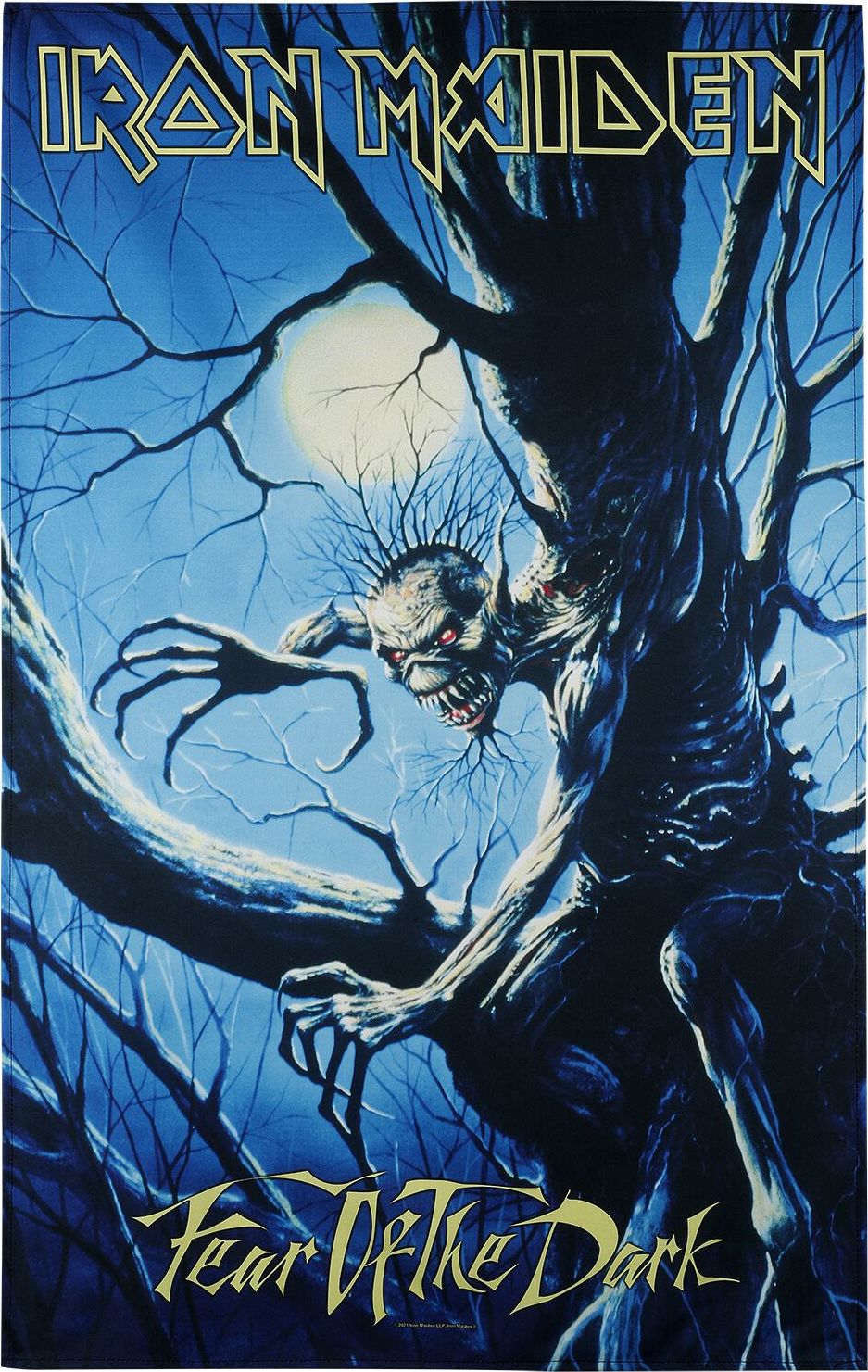 Iron Maiden Fear Of The Dark Textilní plakát vícebarevný - RockTime.cz Iron Maiden Fear Of The Dark Textilní plakát vícebarevný - RockTime.cz