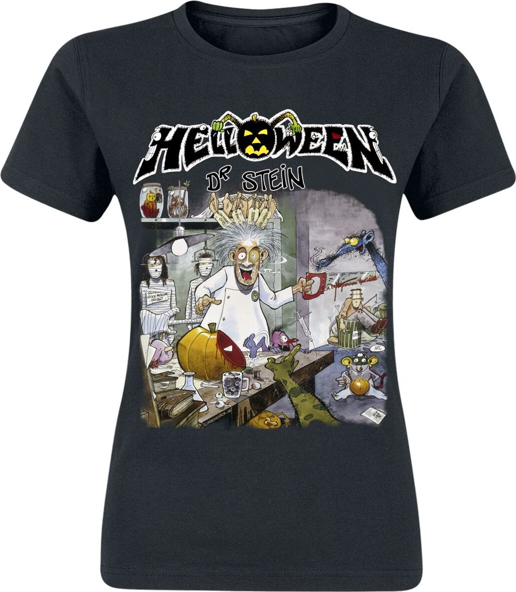 Helloween Dr. Stein Dámské tričko černá - RockTime.cz