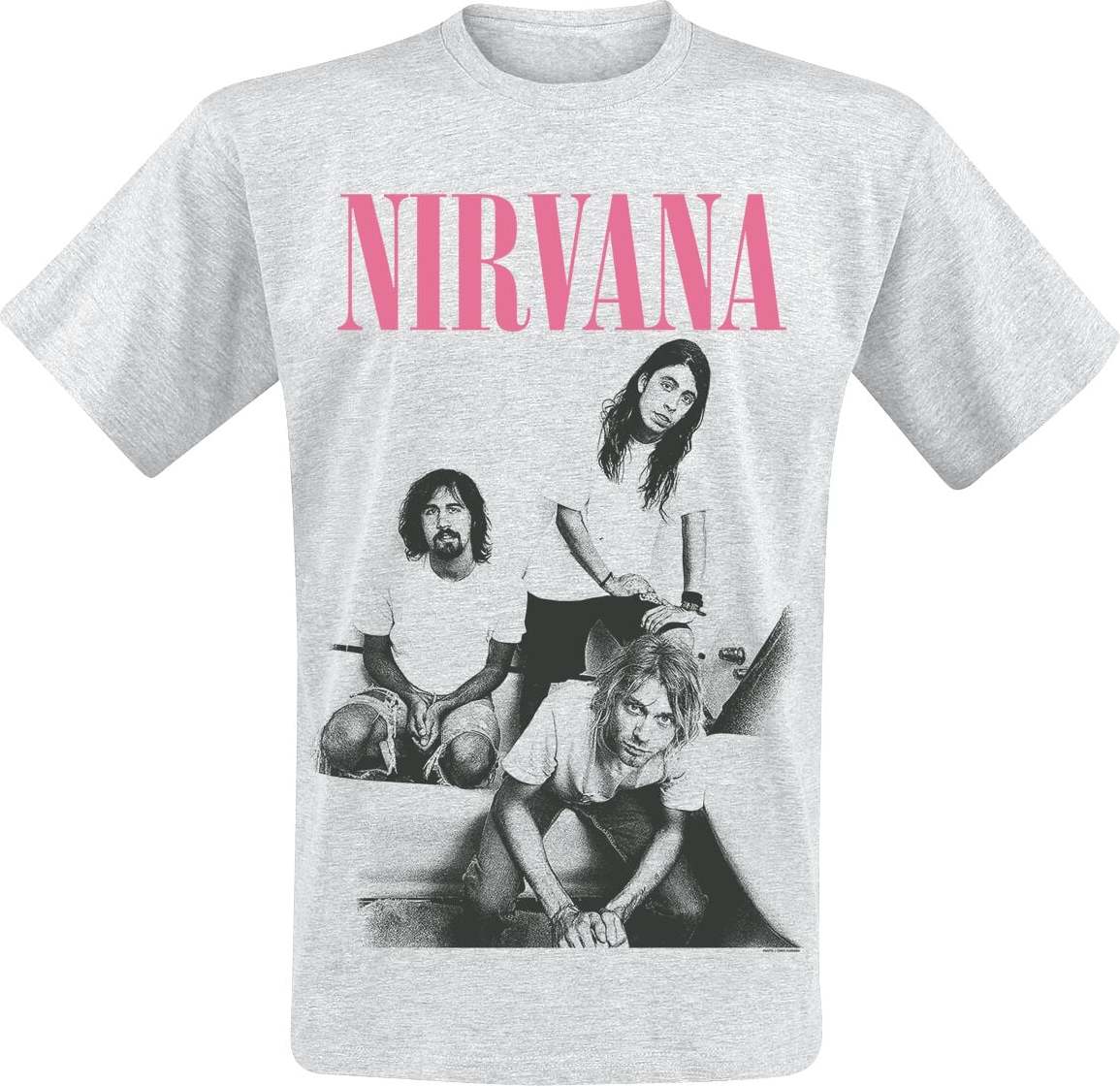 Nirvana Bathroom Photo Tričko prošedivelá - RockTime.cz