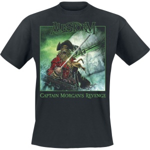 Alestorm Captain Morgan's revenge Tričko černá - RockTime.cz