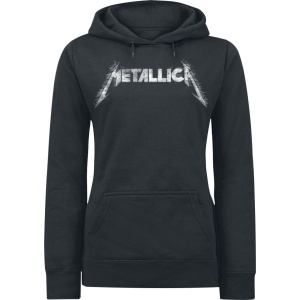 Metallica Spiked Dámská mikina s kapucí černá