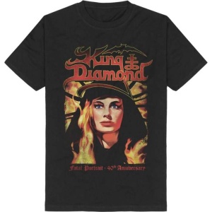 King Diamond Fatal Portrait 40th Anniversary Tracklist Tričko černá - RockTime.cz