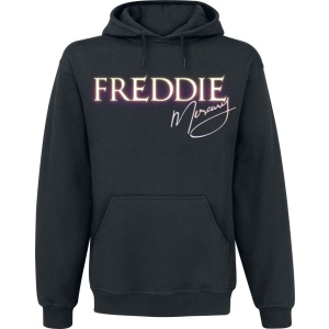 Queen Freddie Mercury - Freddie Crown Mikina s kapucí černá
