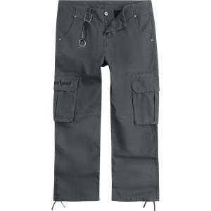 Motörhead EMP Signature Collection Kalhoty tmavě šedá