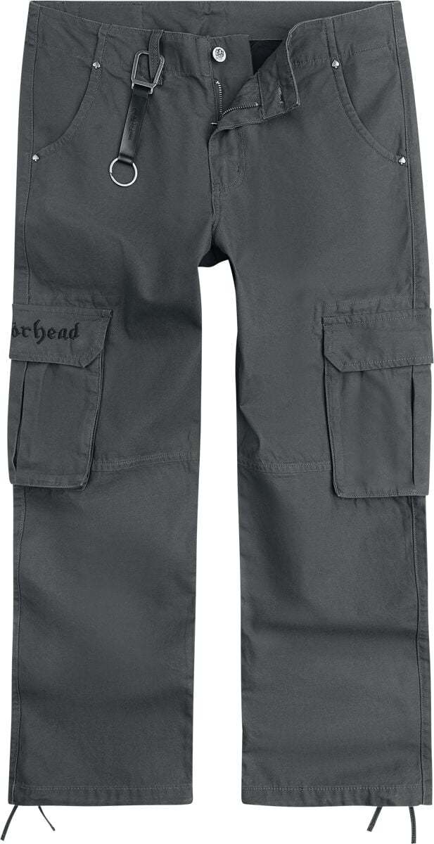 Motörhead EMP Signature Collection Kalhoty tmavě šedá - RockTime.cz