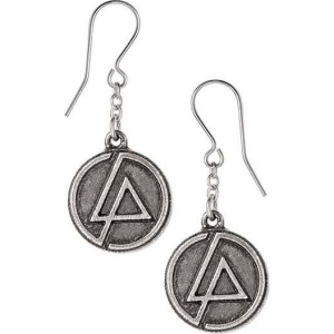 Linkin Park Logo náušnice stríbrná