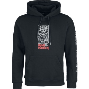 Iron Maiden Axe Eddie Mikina s kapucí černá