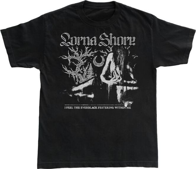 Lorna Shore Everblack Tričko černá - RockTime.cz