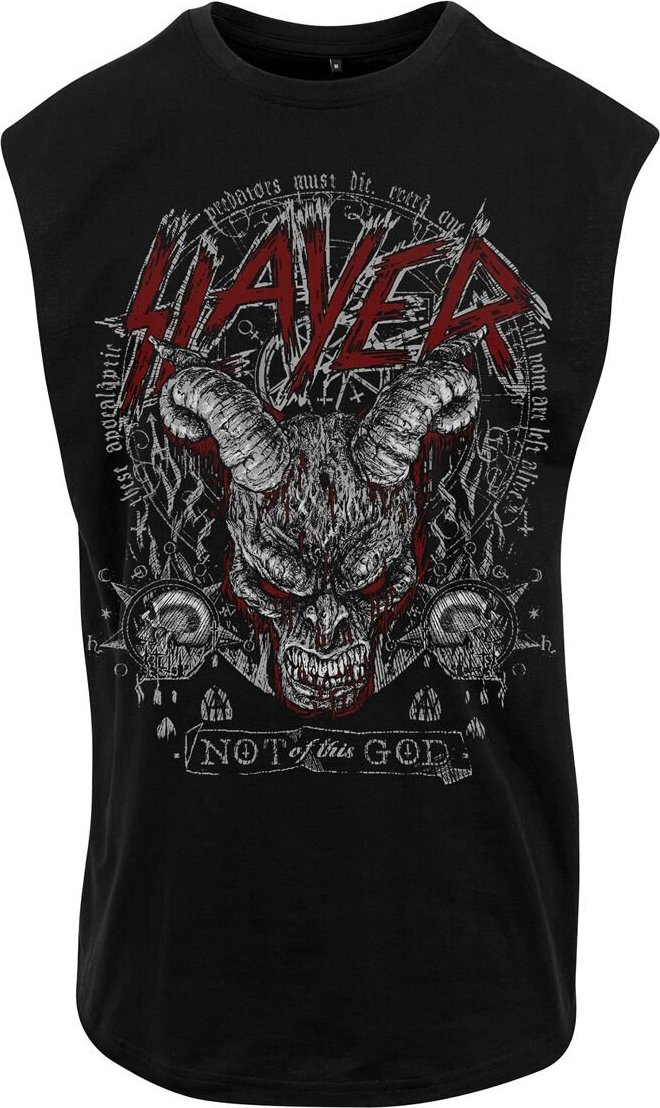 Slayer Demon Head Tank top černá - RockTime.cz Slayer Demon Head Tank top černá - RockTime.cz