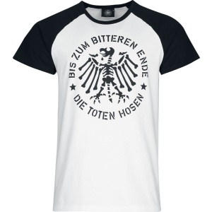 Die Toten Hosen BzbE baseball košile bílá/cerná - RockTime.cz