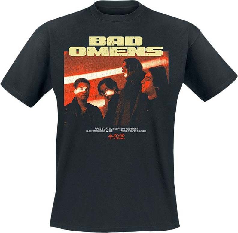 Bad Omens Band Member Tričko černá - RockTime.cz