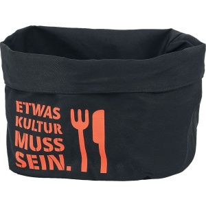 Rammstein Etwas Kultur muss sein. - Brotkorb dóza cerná/oranžová