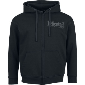 Behemoth Logo Mikina s kapucí na zip černá