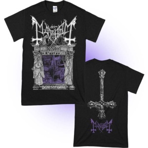 Mayhem Temple Black Tričko černá