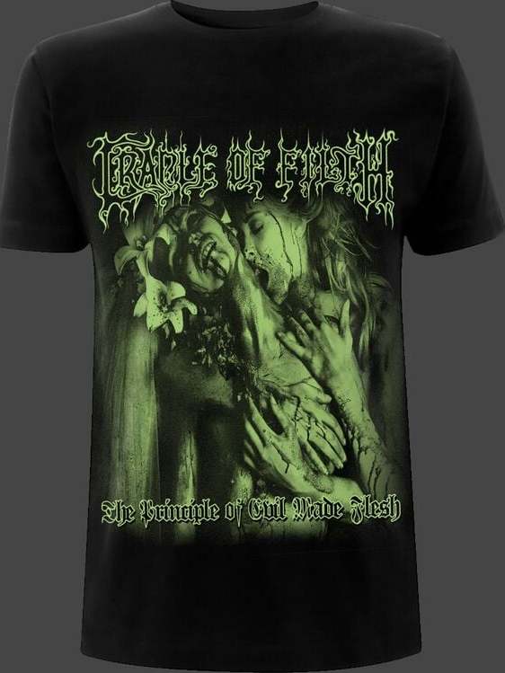 Cradle Of Filth Principle Glow Tričko černá - RockTime.cz