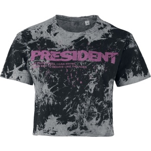 President Key Crop Dámské tričko tmavě šedá