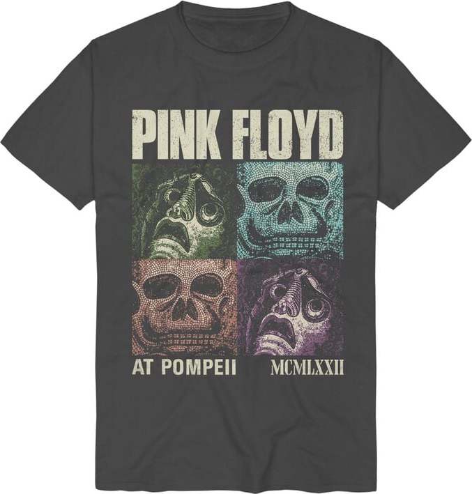Pink Floyd Pompeii Memento Mori Tričko charcoal - RockTime.cz