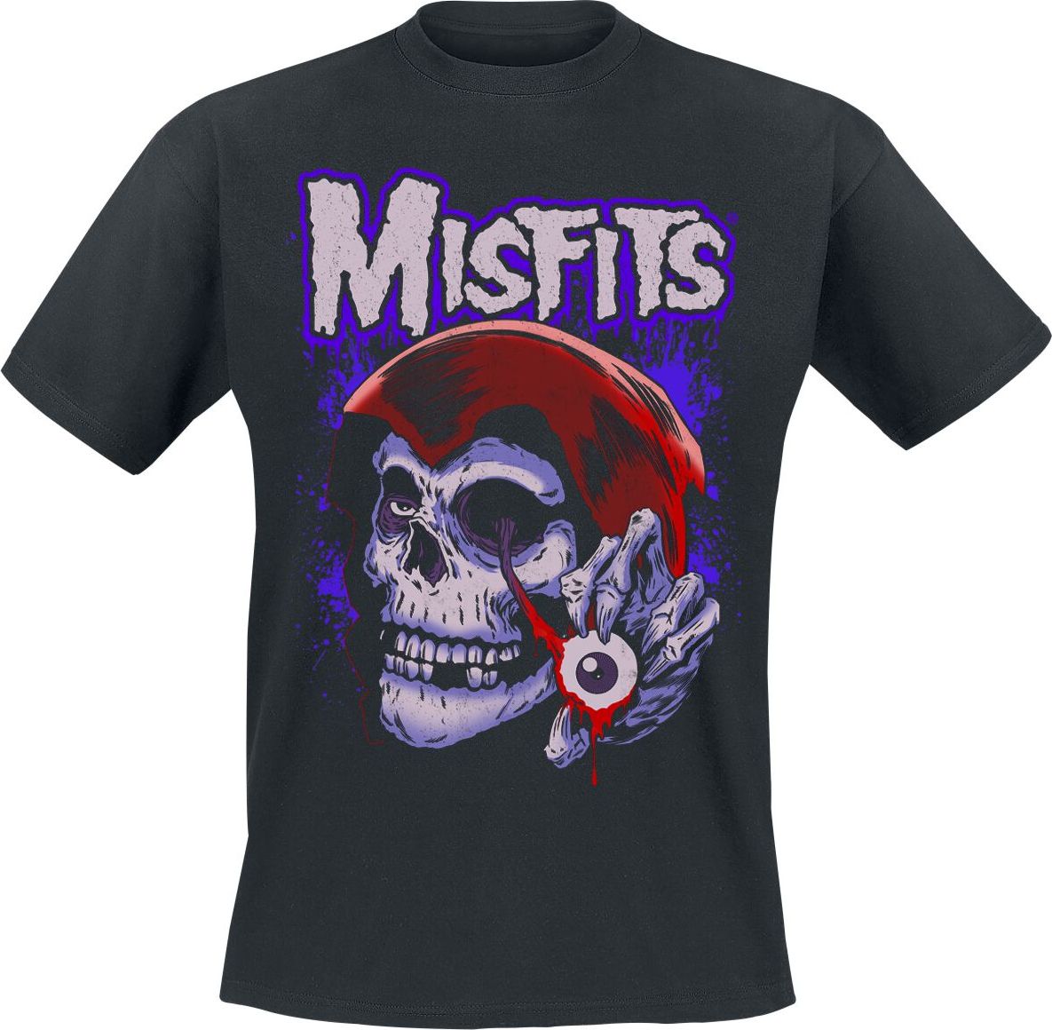 Misfits Evil Eye Tričko černá - RockTime.cz