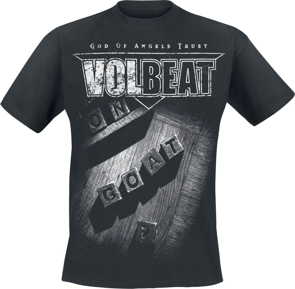 Volbeat Goat Blocks Tričko antracitová - RockTime.cz