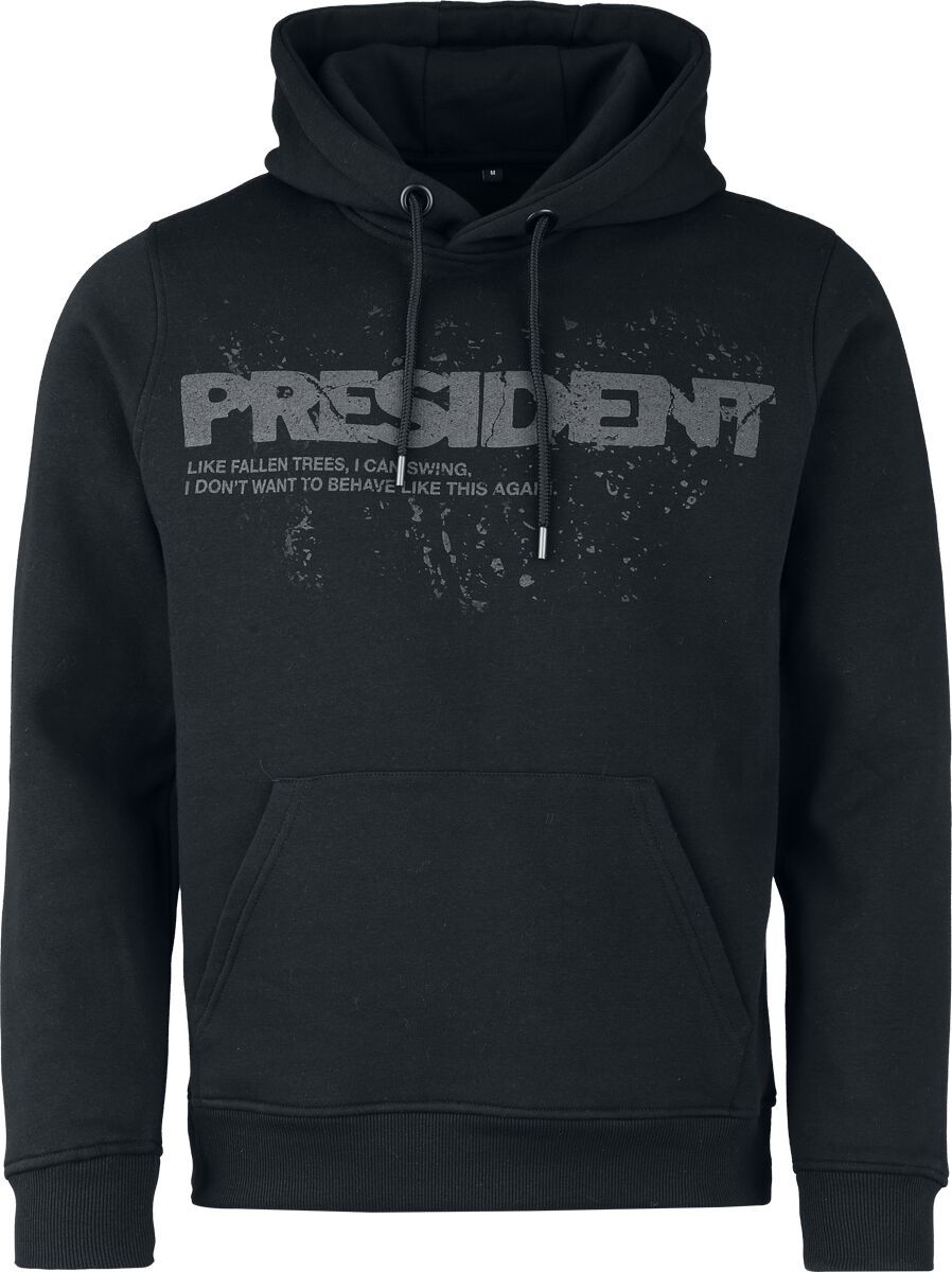 President Key Mikina s kapucí černá - RockTime.cz