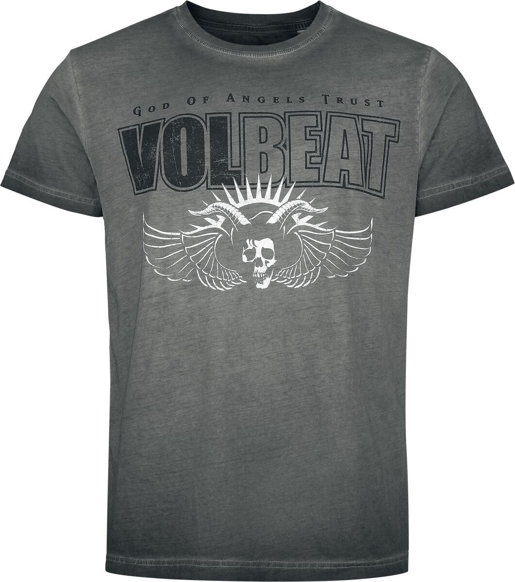 Volbeat Logo Tričko šedá - RockTime.cz