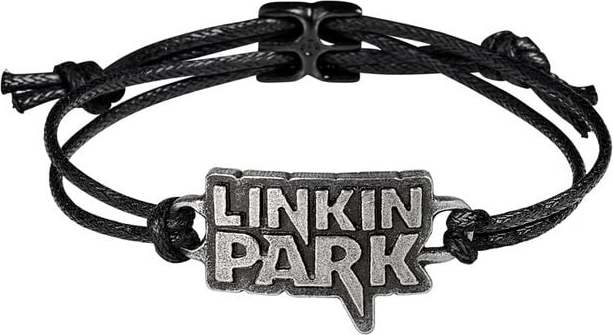 Linkin Park Logo náramek černá - RockTime.cz