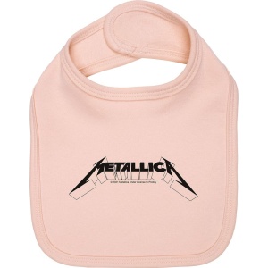Metallica Metal-Kids - Logo bryndák světle růžová