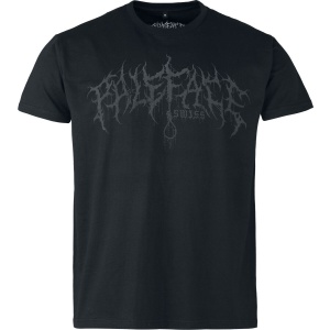 Paleface Swiss Roses Tričko černá