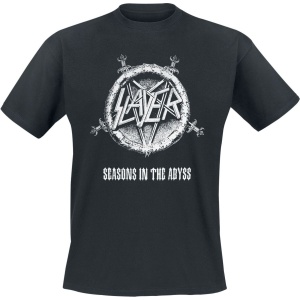 Slayer Seasons In The Abyss Tričko černá