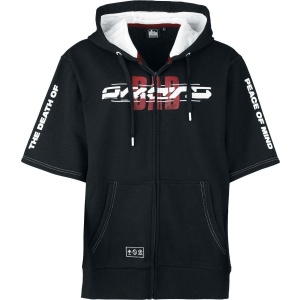 Bad Omens EMP Signature Collection Dámská mikina s kapucí na zip cerná/bílá