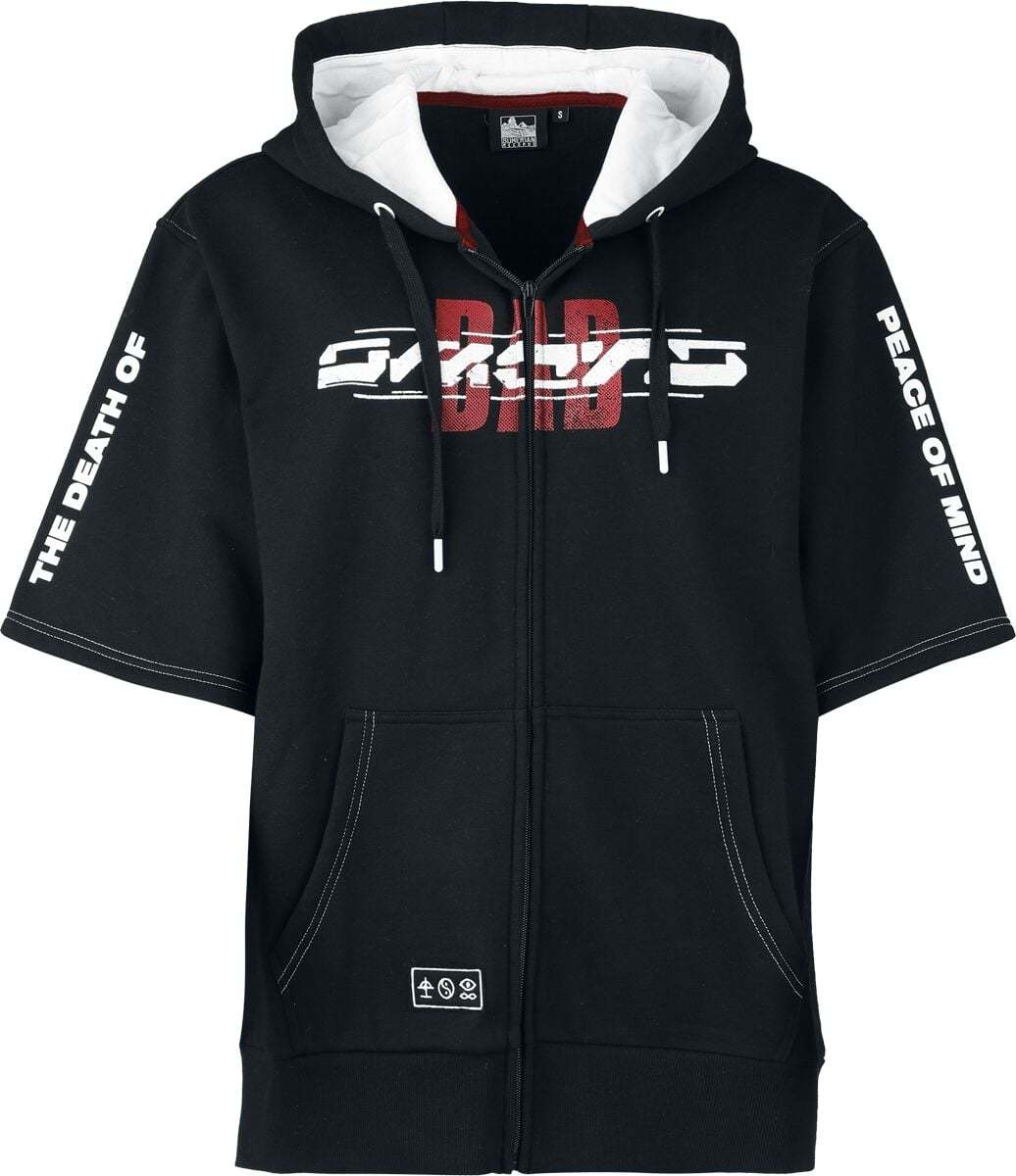 Bad Omens EMP Signature Collection Dámská mikina s kapucí na zip cerná/bílá - RockTime.cz