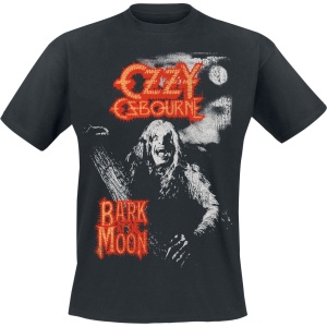 Ozzy Osbourne Bark Tribute Tričko černá