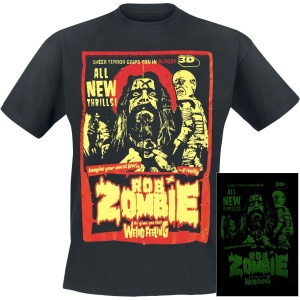 Rob Zombie Ghoularama - Glow In The Dark Tričko černá