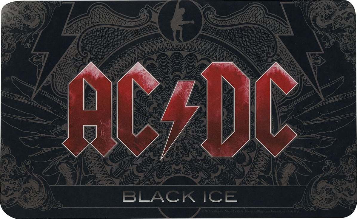 AC/DC Black Ice Krájecí prkénko standard - RockTime.cz