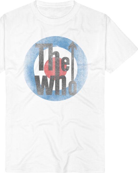 The Who Vintage Target Logo Tričko bílá - RockTime.cz
