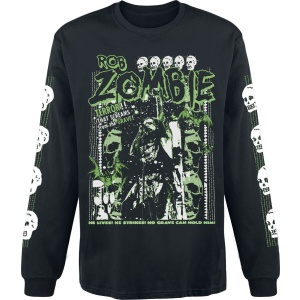 Rob Zombie Great Satan Tričko s dlouhým rukávem černá
