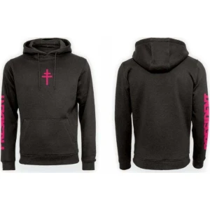 President Cross Mikina s kapucí černá - RockTime.cz