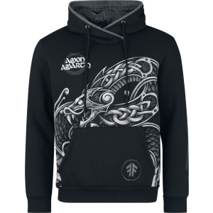 Amon Amarth EMP Signature Collection Mikina s kapucí cerná/šedá
