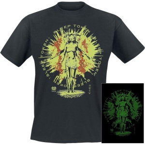 Sleep Token Rain - Glow In The Dark Tričko černá