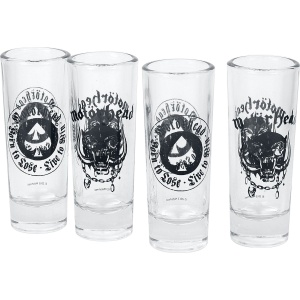 Motörhead Motörhead Logo sada sklenicek transparentní