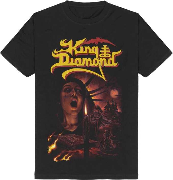 King Diamond Fatal Portrait Collage Tričko černá - RockTime.cz