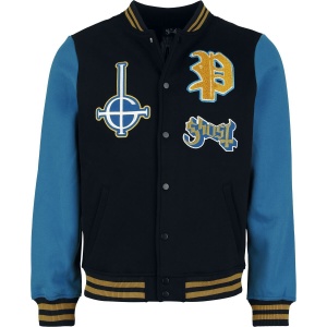 Ghost Grucifix Papa IV Varsity Jacket College bunda vícebarevný